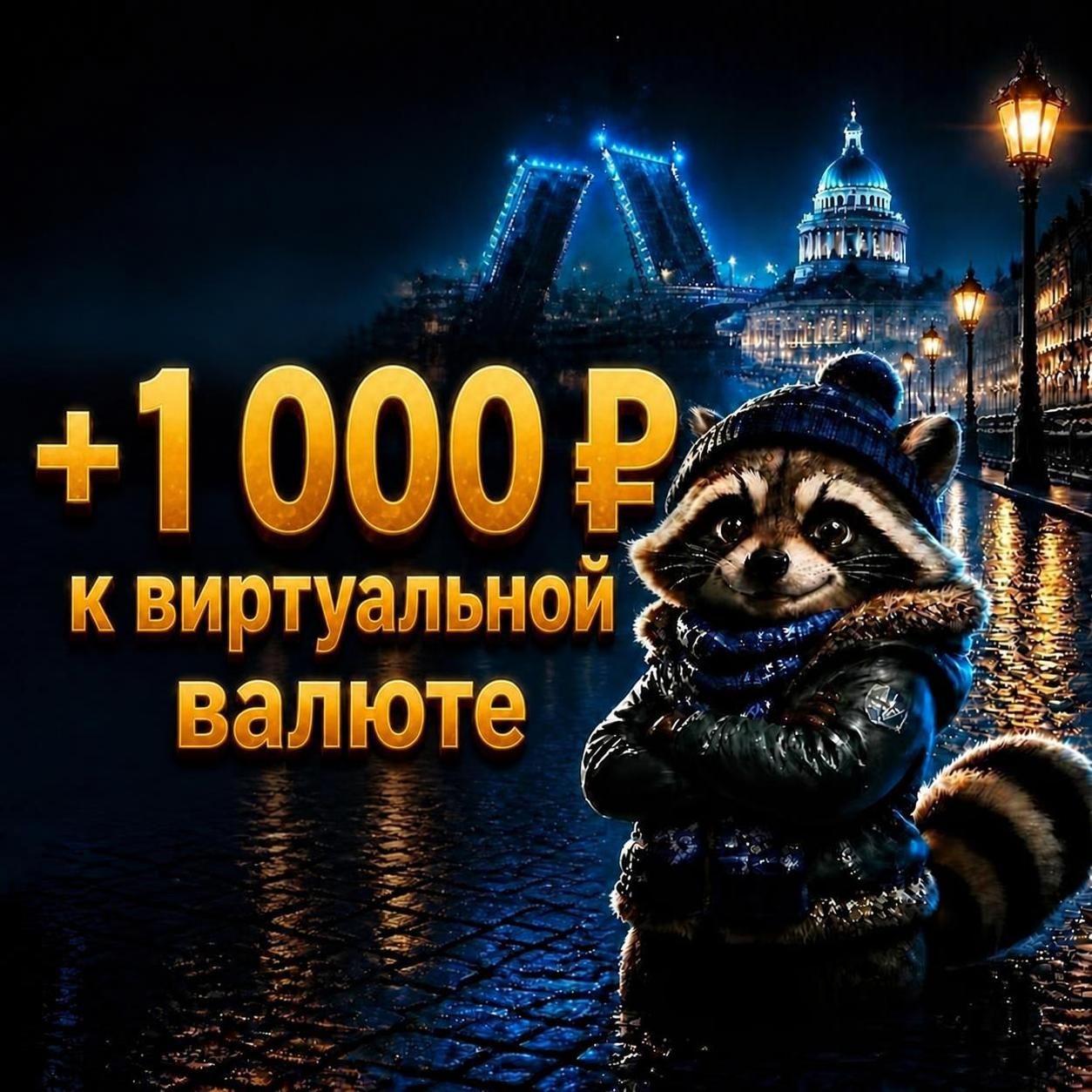 +1 000 ₽ на баланс